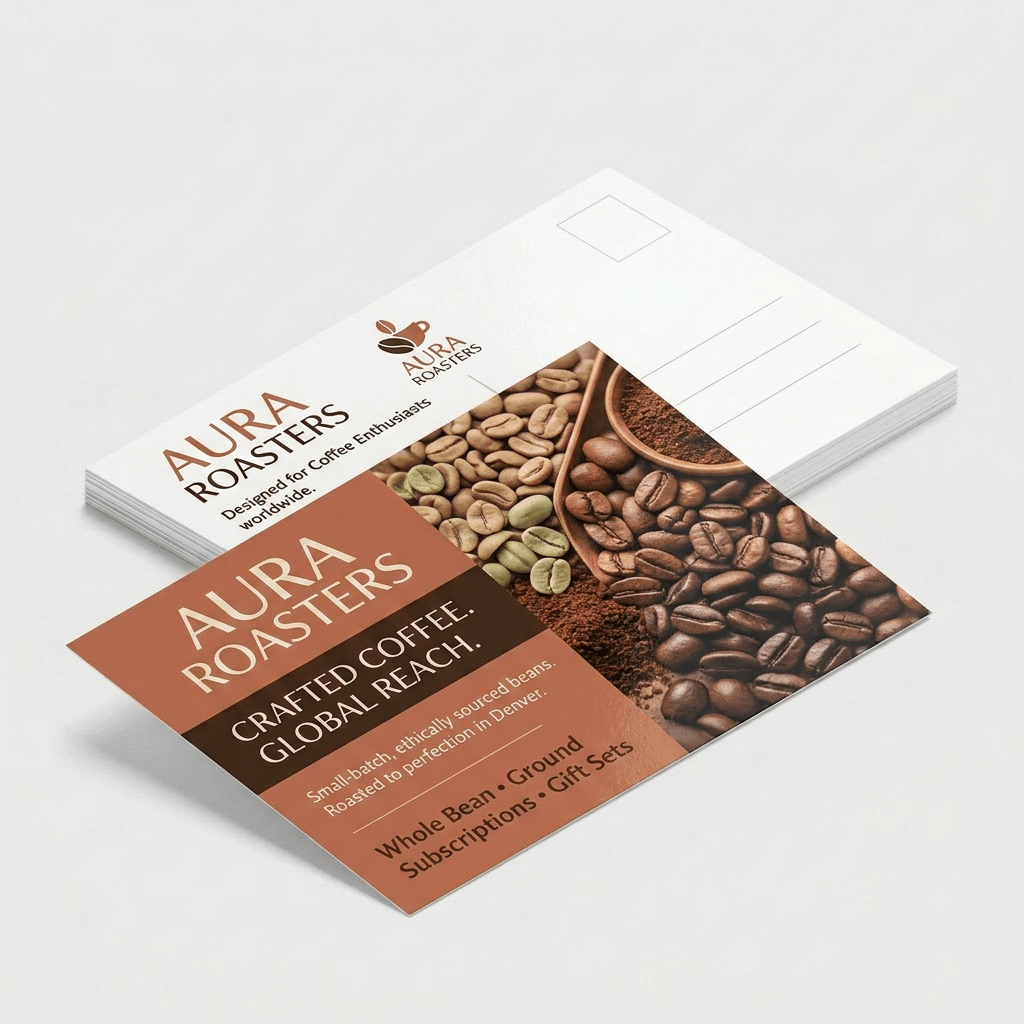 Matte Laminated postcards