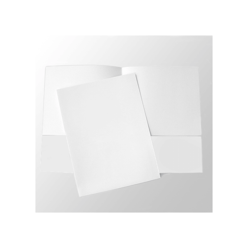 Blank Pocket Folders