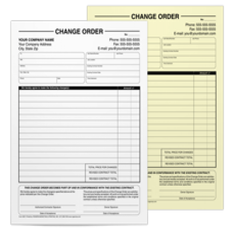 Business Form NCR  In 2 , 3 and 4 Copies