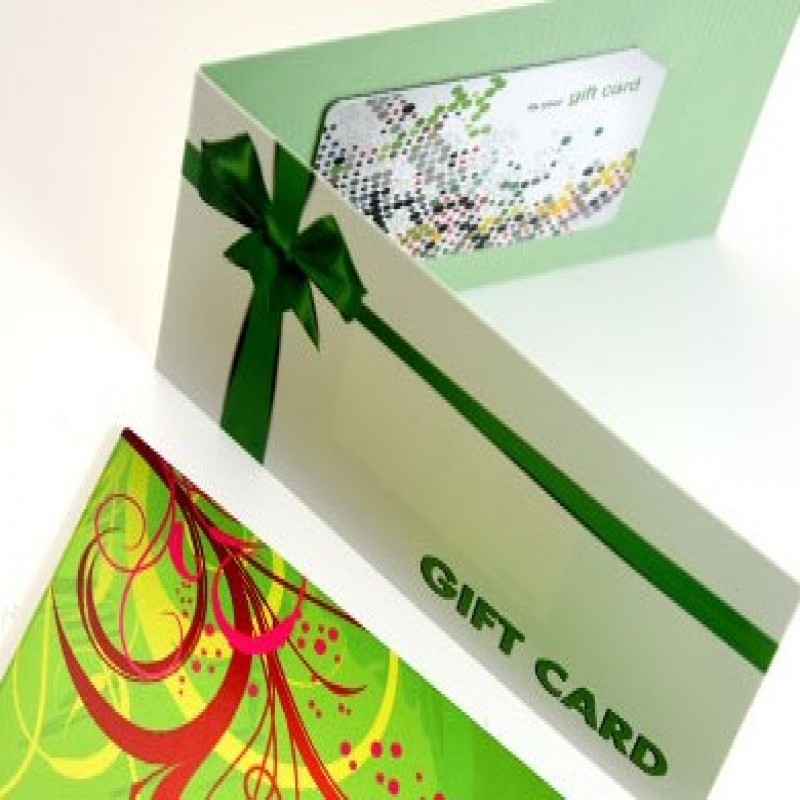 Montreal Gift Certificates printing