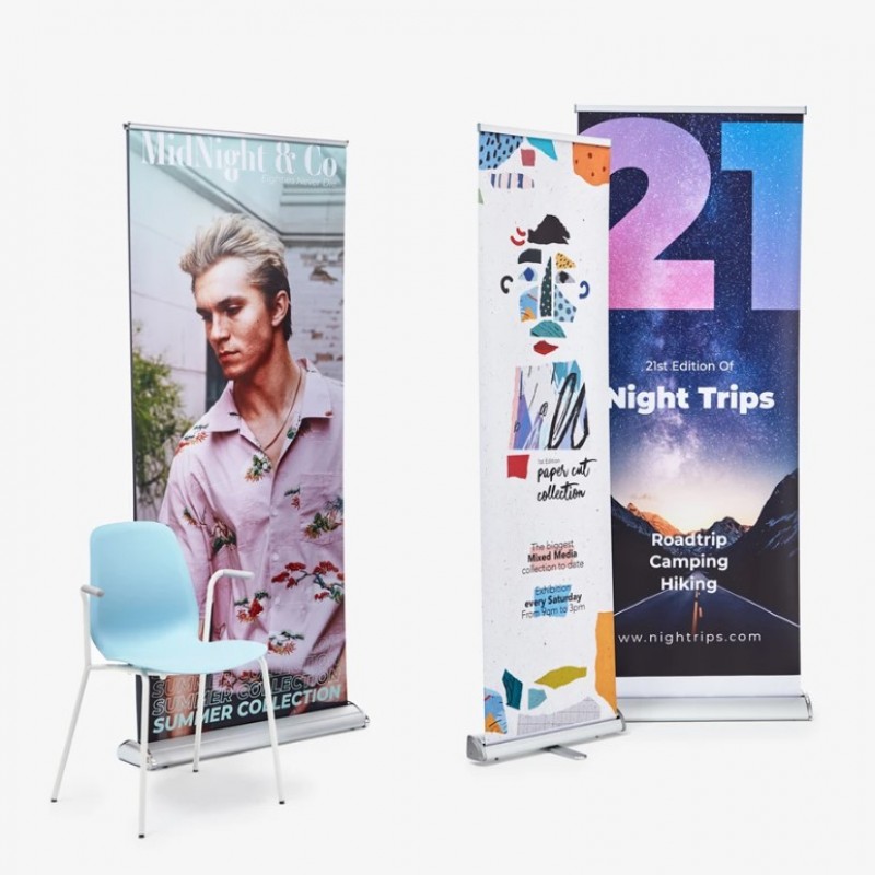 Premium Stand ROLL-Up Banners