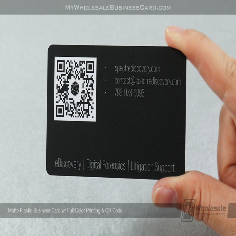 Quick Plastic Business Cards