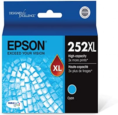 Epson 252XL Cyan Ink Cartridge – Premium Compatible