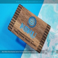 Black Walnut Wood Business Cards_5