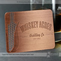 Copper Finish Metal Business Cards_4